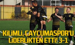 Kilimli, Çaycumaspor’u liderlikten etti! 3-1