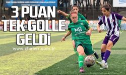 3 puan tek golle geldi