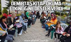 Başkan Demirtaş kitap okuma etkinliğine destek verdi