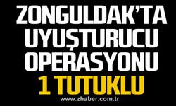 Zonguldak’ta uyuşturucu operasyonu: 1 tutuklu