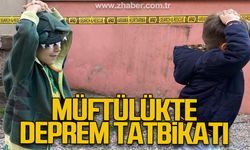 Müftülük binasında deprem tatbikatı