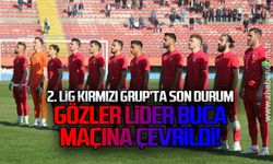2. Lig Kırmızı Grup'ta son durum... Gözler lider Buca maçına çevrildi!