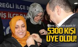 5 bin 300 kişi üye oldu!