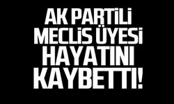 Ak Partili meclis üyesi hayatını kaybetti