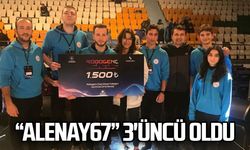 “Alenay67” 3'üncü oldu