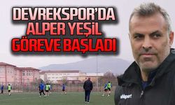 Devrekspor'da Alper Yeşil göreve başladı