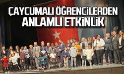Çaycumalı öğrencilerden anlamlı etkinlik