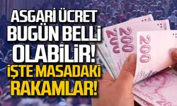 Asgari ücrette yüzde 54 detayı! Masadaki rakamlar netleşti!