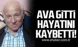 Ava gitti hayatını kaybetti!