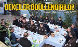 Bekçiler ödüllendirildi!