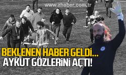 Beklenen haber geldi... Aykut gözlerini açtı!