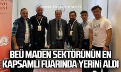 BEÜ Maden Sektörünün En Kapsamlı Fuarında Yerini Aldı