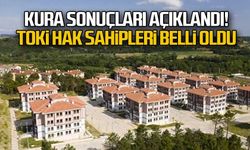 Bolu TOKİ kura çekiliş sonuçları belli oldu