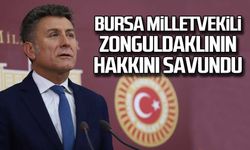 Bursa Milletvekili, Zonguldaklının hakkını savundu