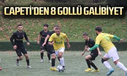 Capeti’den 8 gollü galibiyet