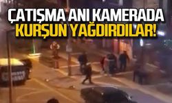 Devrek'te silahlı çatışma anı kamerada! 5 kişi böyle vuruldu!