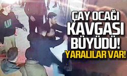 Çay ocağı meselesi büyüdü! Yaralılar var!