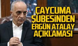 Selüloz-İş Sendikası Çaycuma Şubesi'nden Ergün Atalay açıklaması