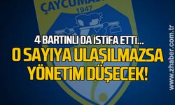 Çaycumaspor'da istifalar devam ediyor!