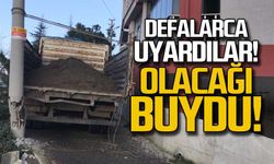 Defalarca uyardılar! Olacağı buydu!