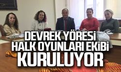 Devrek yöresi halk oyunları ekibi kuruluyor