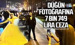 Düğün fotoğrafına 7 bin 749 lira ceza