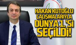 Hakan Kutoğlu çalışmaları ile Dünya 1.'si seçildi