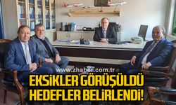 Vali Tutulmaz, Havalimanında toplantı düzenledi