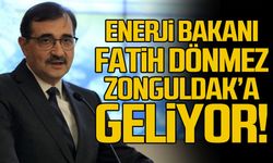 Enerji Bakanı Fatih Dönmez yarın Zonguldak'ta