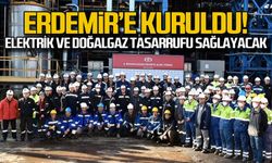 ERDEMİR 6. buhar kazanını devreye aldı