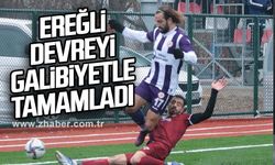 Ereğli, devreyi galibiyetle tamamladı