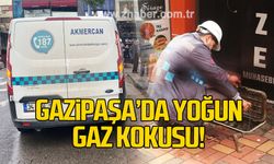 Zonguldak Gazipaşa Caddesi'nde yoğun gaz kokusu!