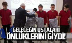 Geleceğin ustaları önlüklerini giydi
