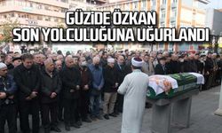 Güzide Özkan son yolculuğuna uğurlandı