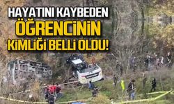 Zonguldak'ta öğrenci servisi kaza yaptı... Hayatını kaybeden öğrencinin kimliği belli oldu