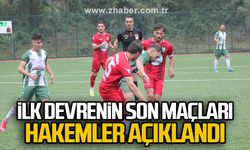 İlk devrenin son maçları…HAKEMLER AÇIKLANDI….
