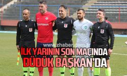 İlk yarının son maçında düdük Başkan'da!