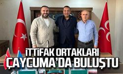 İttifak ortakları Çaycuma'da buluştu