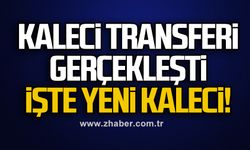 Kaleci transferi gerçekleşti  işte yeni kaleci!