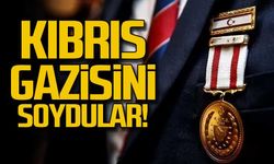 Zonguldak'ta Kıbrıs Gazisini soydular!