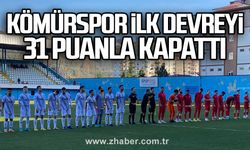 KÖMÜRSPOR İLK DEVREYİ 31 PUANLA KAPATTI