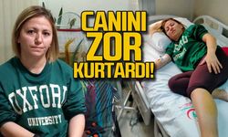 Köpeklerin saldırısına uğradı... Canını zor kurtardı