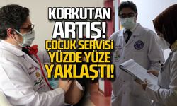 Çocuk servisleri yüzde yüze yaklaştı... Korkutan artış!