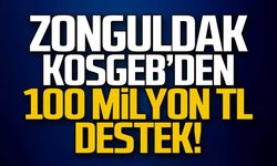 Zonguldak Kosgeb'den 100 milyon TL destek
