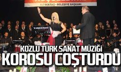 Kozlu Türk Sanat Müziği Korosu coşturdu