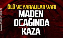 Zonguldak'ta maden ocağında kaza! Ölü ve yaralılar var!