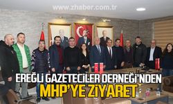 Kdz. Ereğli Gazeteciler Derneği MHP'yi ziyaret etti