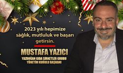 Mustafa Yazıcı'dan yeni yıl mesajı