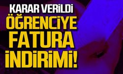 Öğrencilere fatura indirimi!
