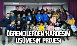 Öğrencilerden ‘Kardeşim Üşümesin’ Projesi